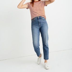 Madewell Classic Straight Jean in Peralta